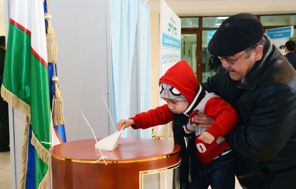 Выборы в Узбекистане. Фоторепортаж