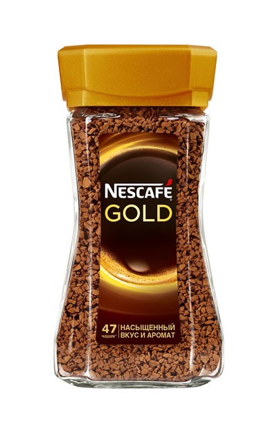 Вкусная упаковка NESCAFÉ® Gold