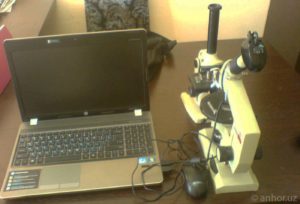 Ташкентский студент модернизировал микроскоп
