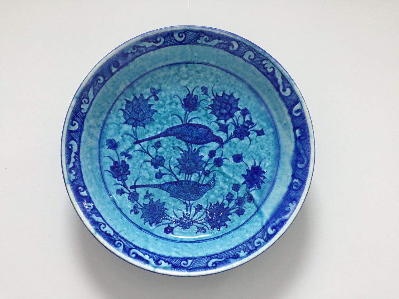Голубая керамика Бухары. Фото с выставки Абдувахида Каримова