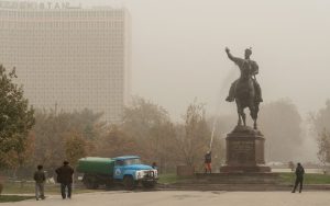 Воздух загрязнения Ташкент Узбекистан