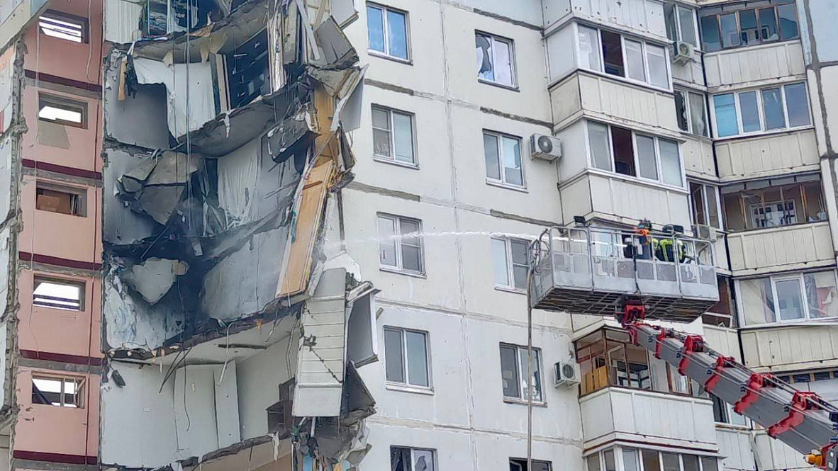 В рухнувшей многоэтажке в Белгороде, жили беженцы из Шебекино и других прифронтовых районов