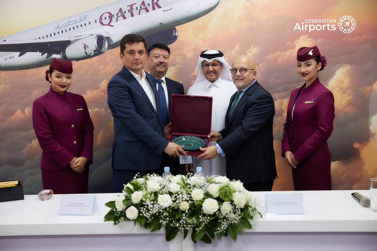 Авиакомпания Qatar Airways запустила рейсы в Узбекистан